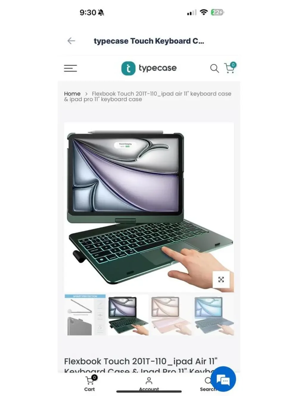 Flexbook Touch 201T-110 iPad Air 11